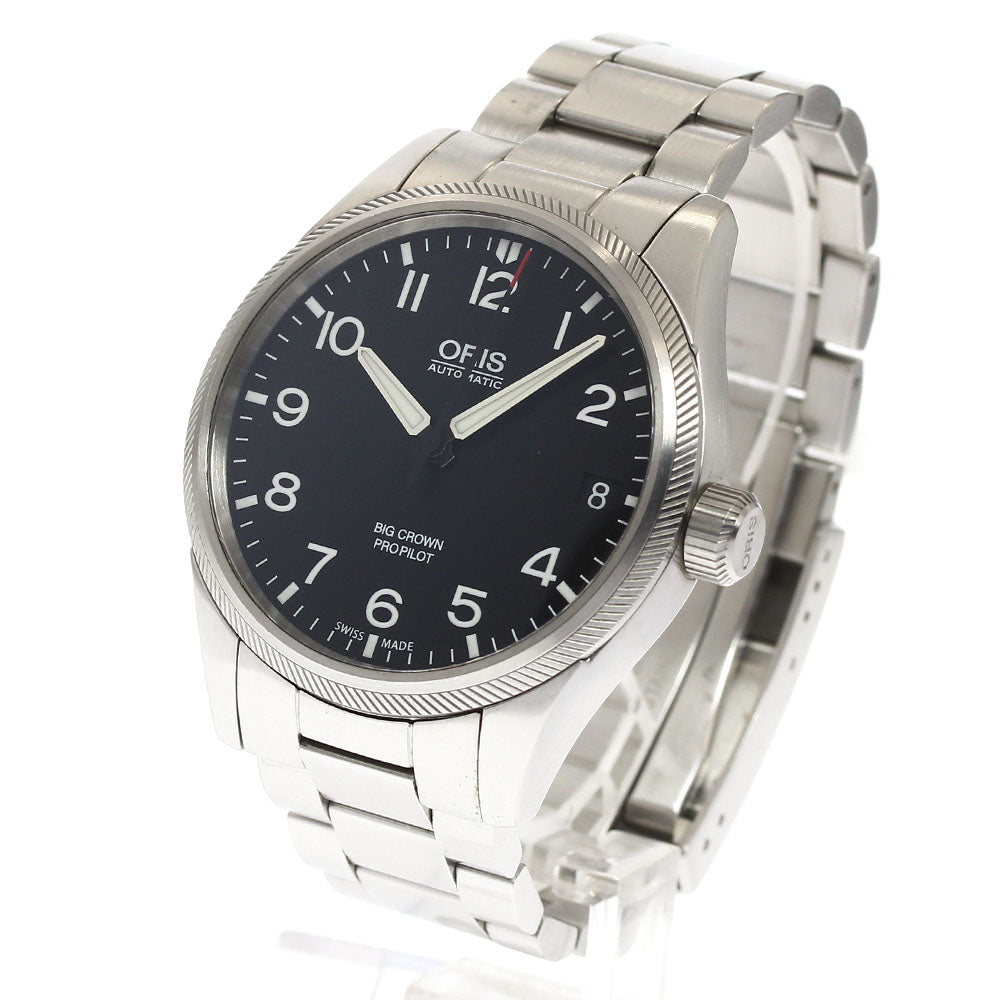ORIS Big crown pro pilot 7697 Date black Dial Automatic Men's Watch_911564