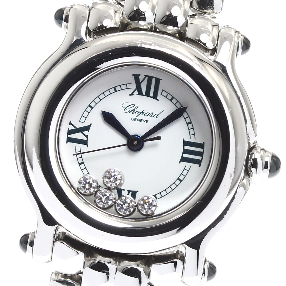Chopard Happy sports 8245 5P diamond white Dial Quartz Ladies Watch_911610