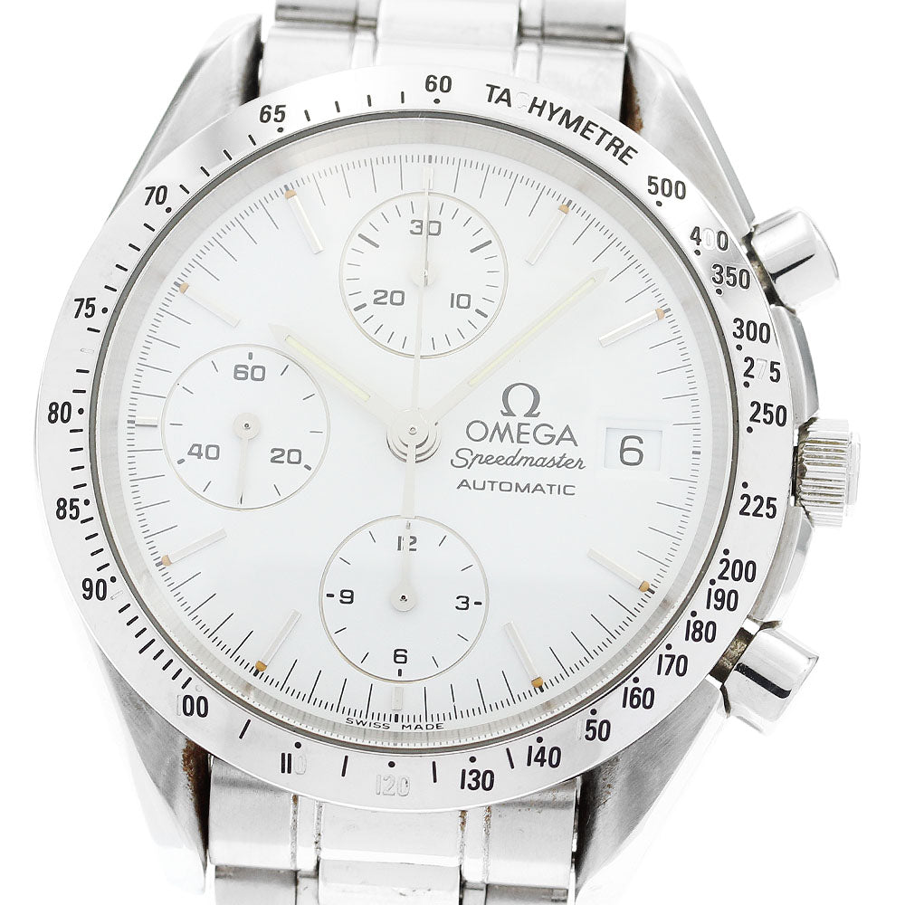 OMEGA Speedmaster 3511.20 Chronograph Date white Dial Auto Men's Watch_911637