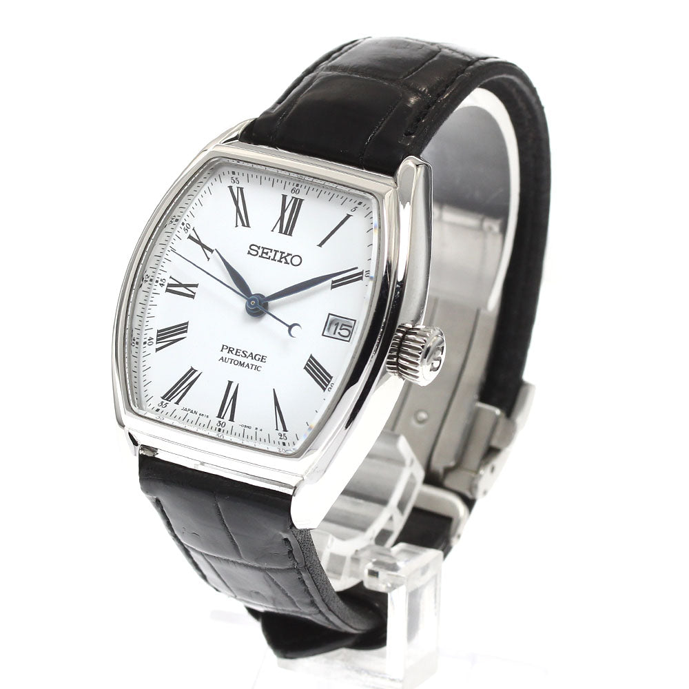 SEIKO Pureza SARX051/6R15-03T0 Prestige Line Date white Dial Automatic Men's Watch_911640