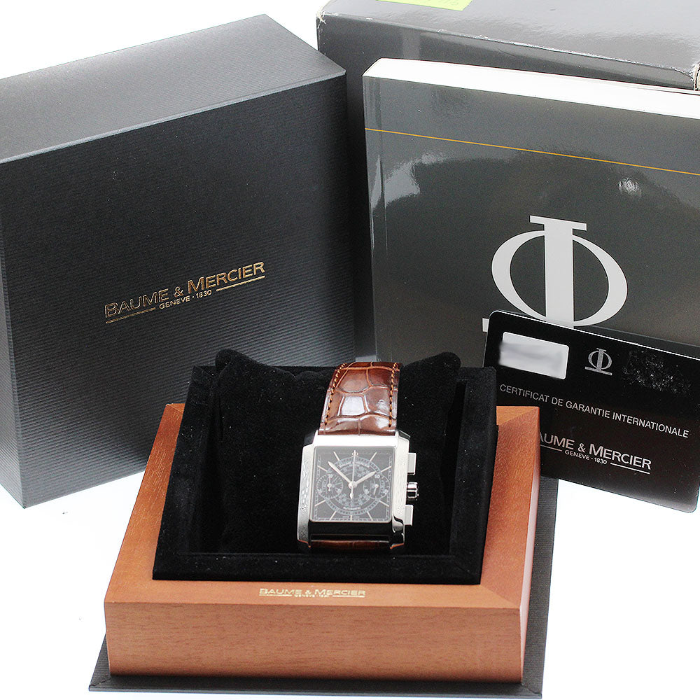 Baume & Mercier Hampton 65530 classic chrono black Dial Automatic Men's Watch_911643