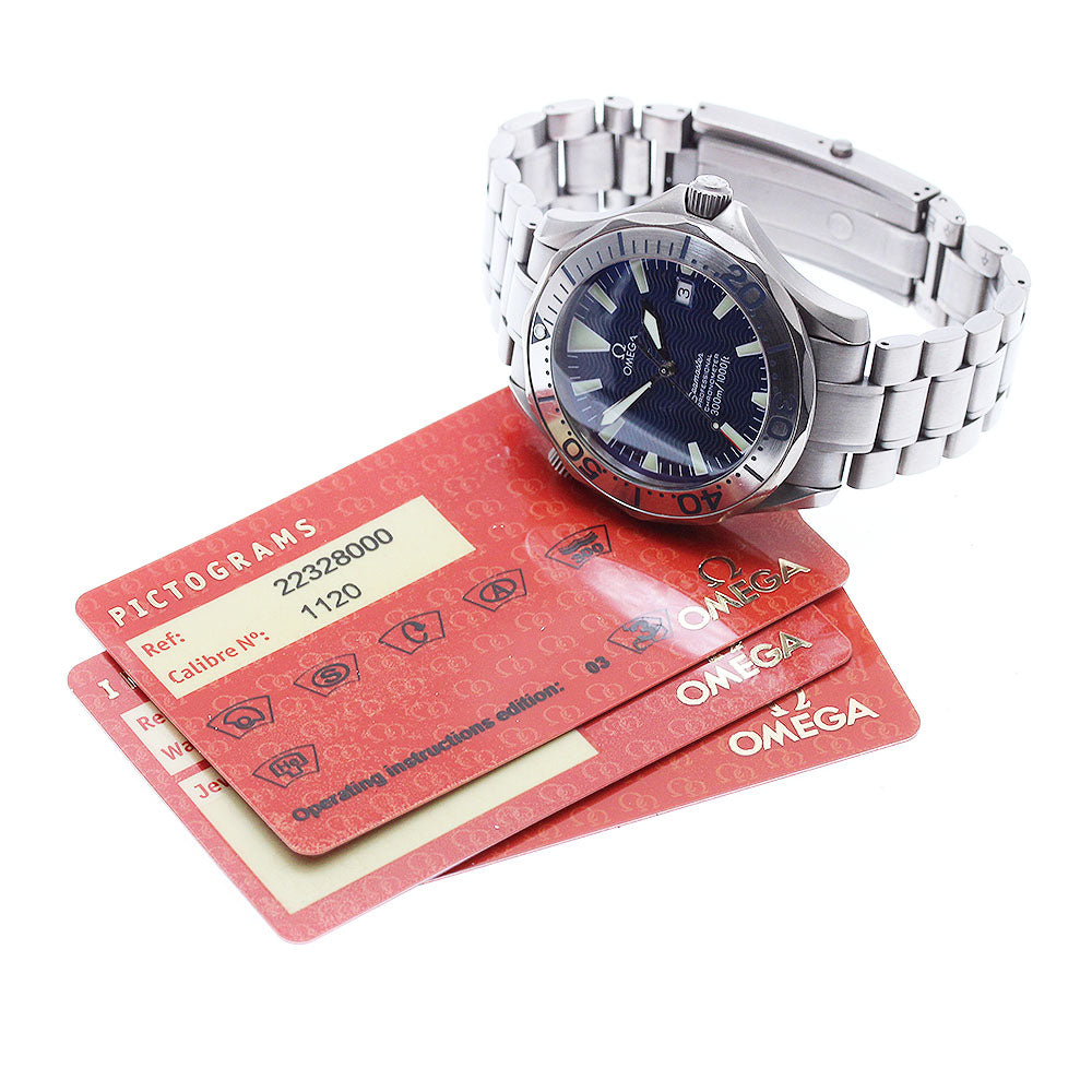 OMEGA Seamaster Professional 300 2232.80 Date blue Dial Automatic Men's_911654