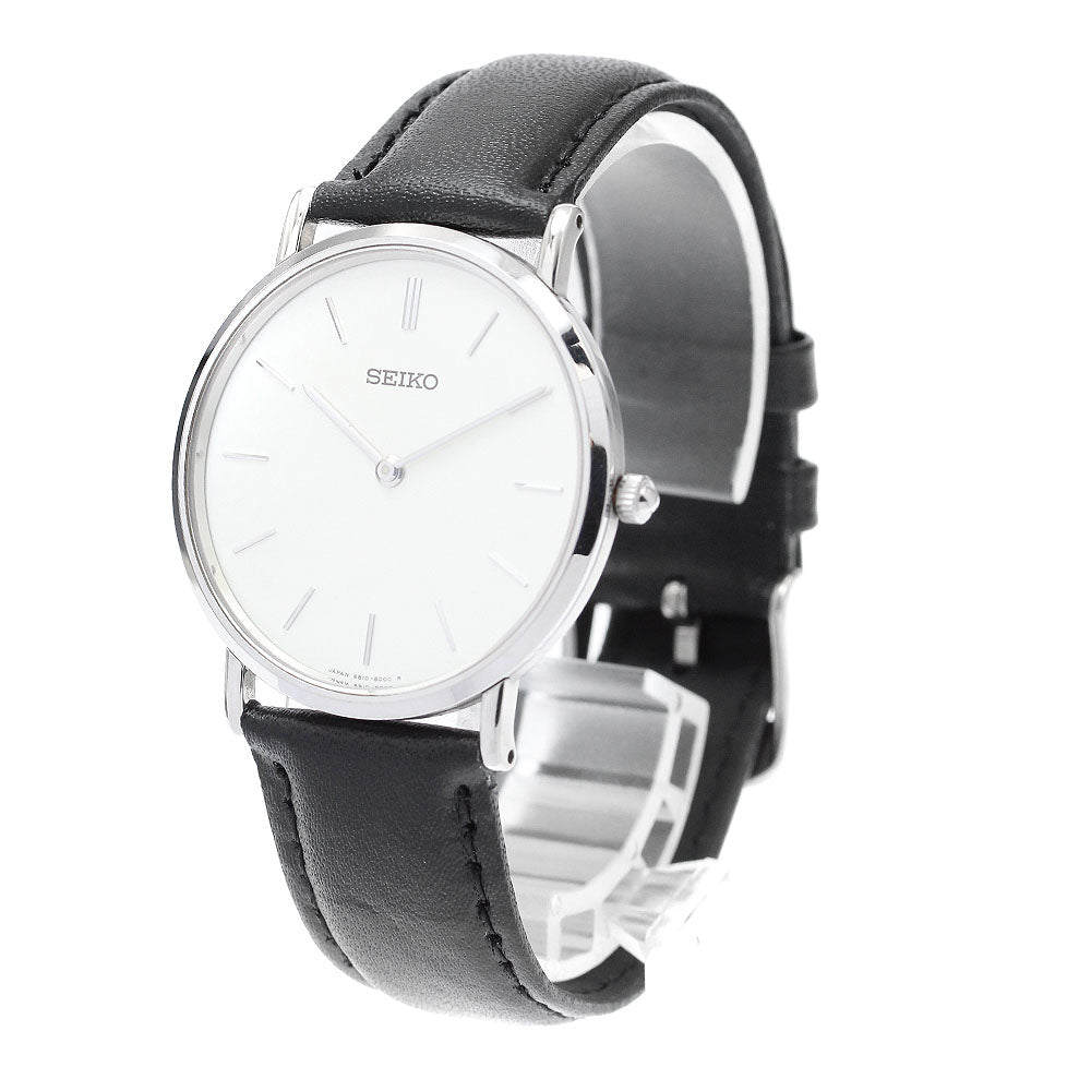 SEIKO Mechanical SCVL001/6810-8000 Silver Dial Hand Winding Men's Watch_911685