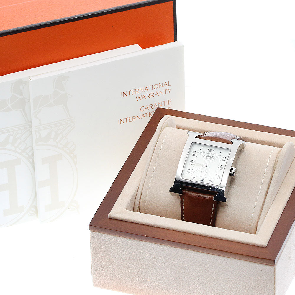 HERMES H watch HH2.810 Date Silver Dial Automatic Men's Watch_911691