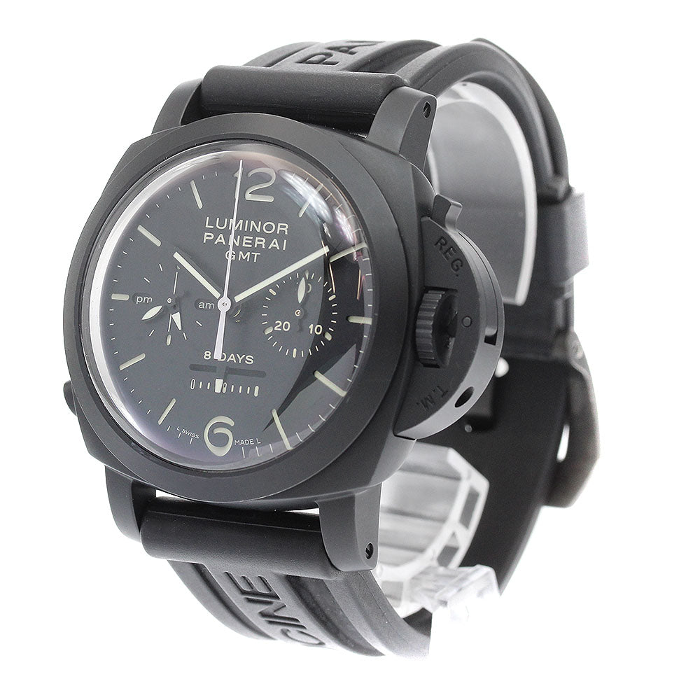 PANERAI Luminor Chrono Monopulsante GMT PAM00317 Hand Winding Men's Watch_911745
