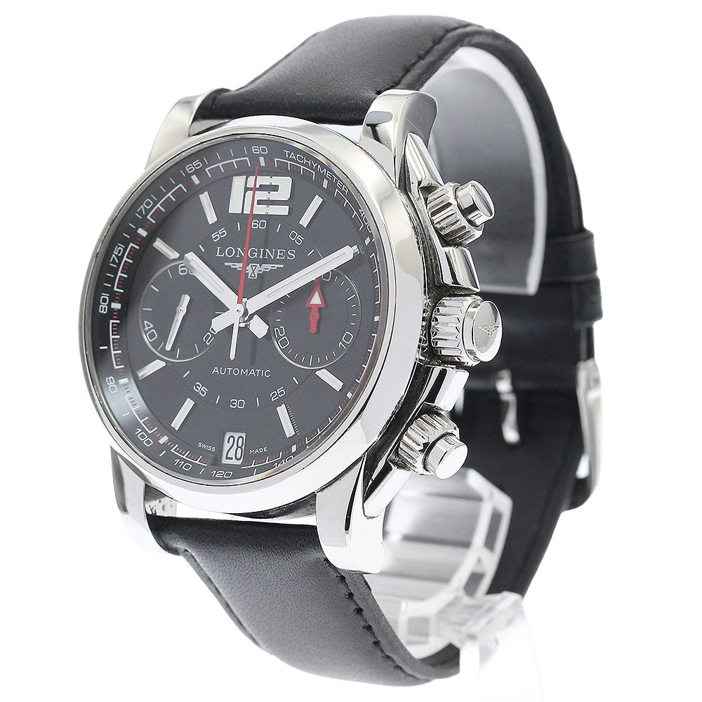 LONGINES Admiral L3.666.4 Chronograph Date black Dial Automatic Men's_911761