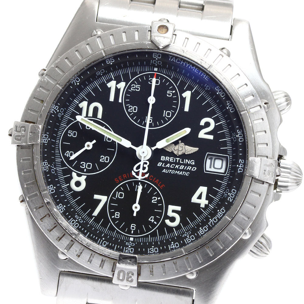 BREITLING Chronomat Blackbird A13350 Date Automatic Men's Watch_911773
