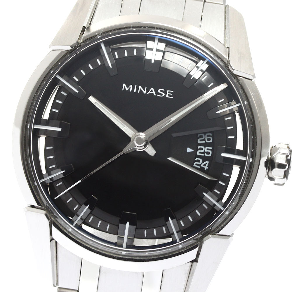 MINASE Divide His Series VM04-M03SB Date black Dial Automatic Men's Watch_911800