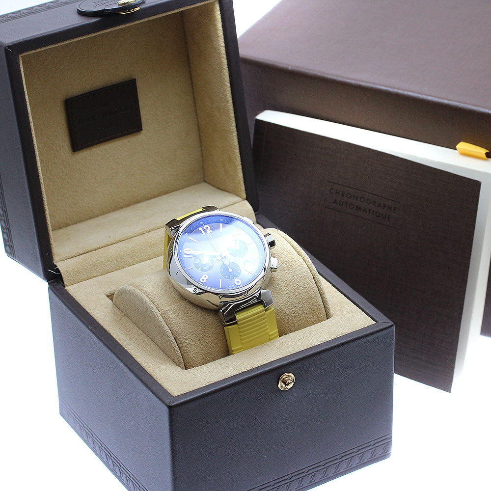 LOUIS VUITTON Tambour Q1121 Chronograph Brown Dial Automatic Men's Watch_911812