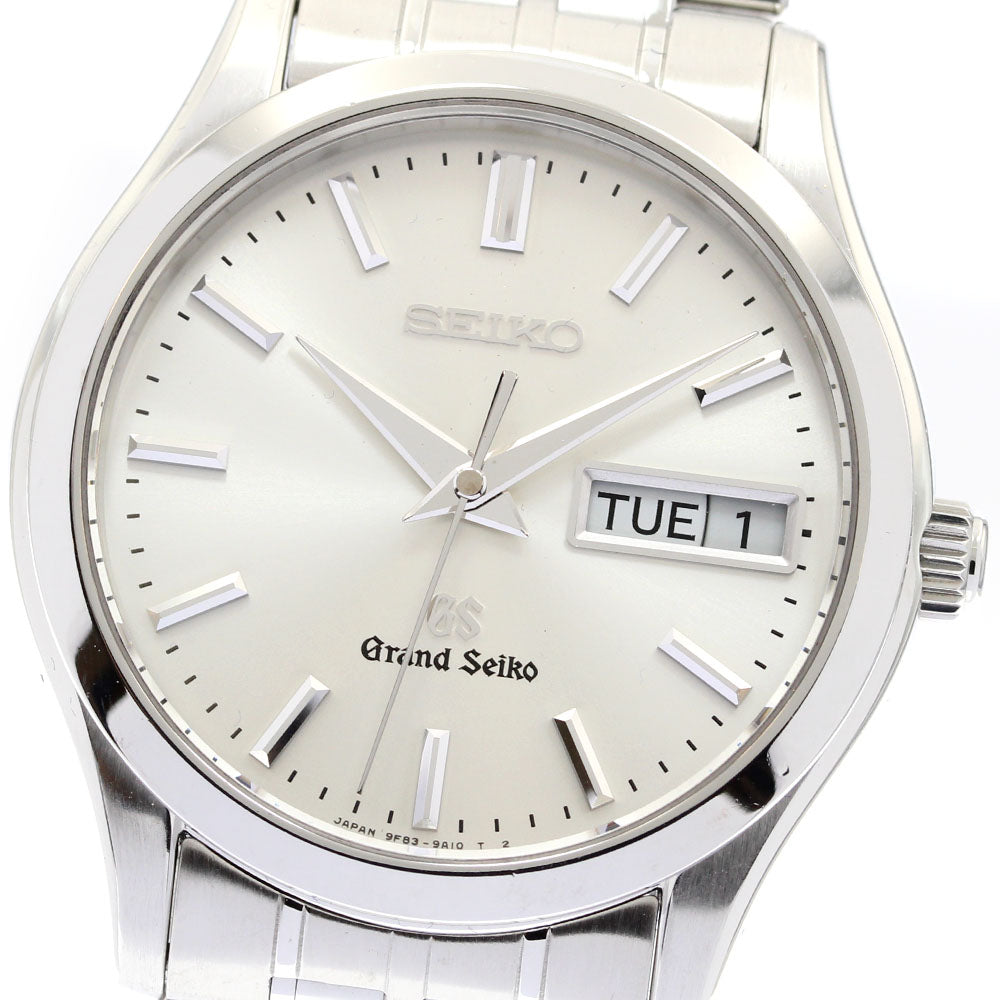 SEIKO Grand Seiko SBGT005/9F83-9A30 Day date Silver Dial Quartz Men's_911821