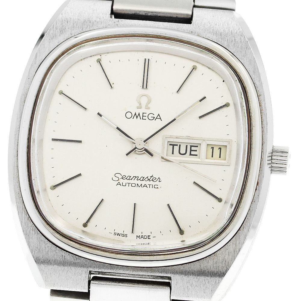 OMEGA Seamaster 166.0213.1 Cal.1020 Day Date Silver Dial Automatic Men's_911831