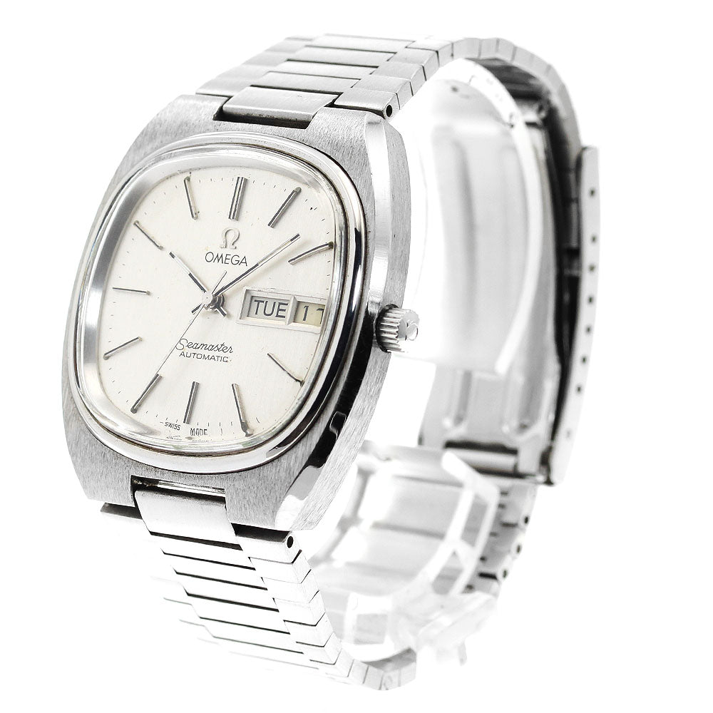 OMEGA Seamaster 166.0213.1 Cal.1020 Day Date Silver Dial Automatic Men's_911831