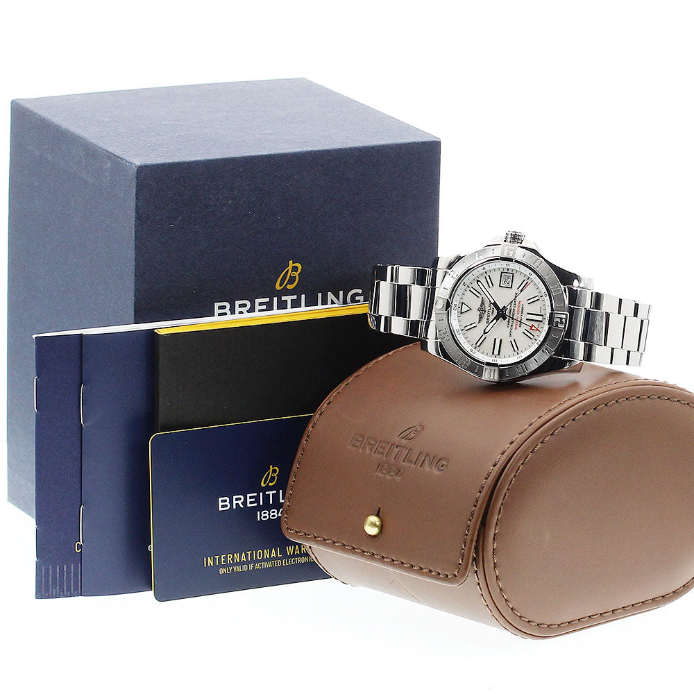 BREITLING Avenger II GMT A32390 Japan limited White shell Dial Automatic Men's Watch_911866