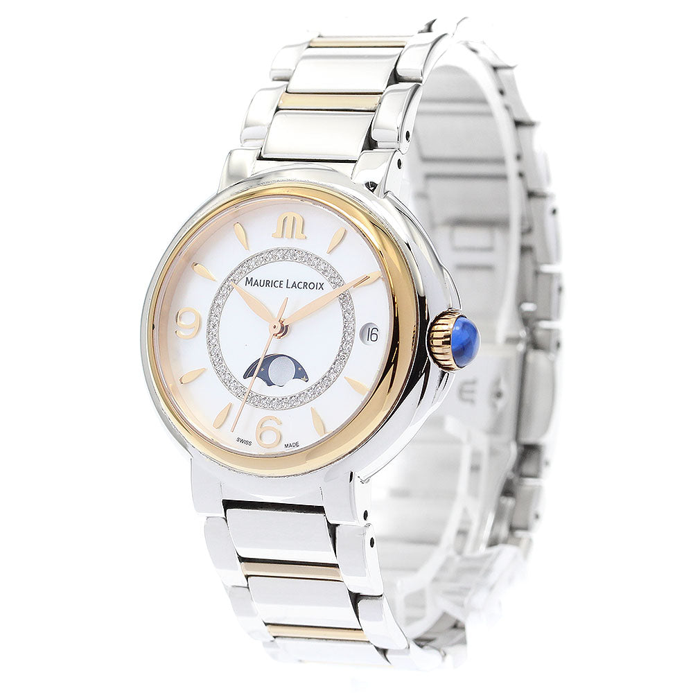 MAURICE LACROIX Fiaba Moon Phase FA1084 Date Quartz Ladies Watch_911881