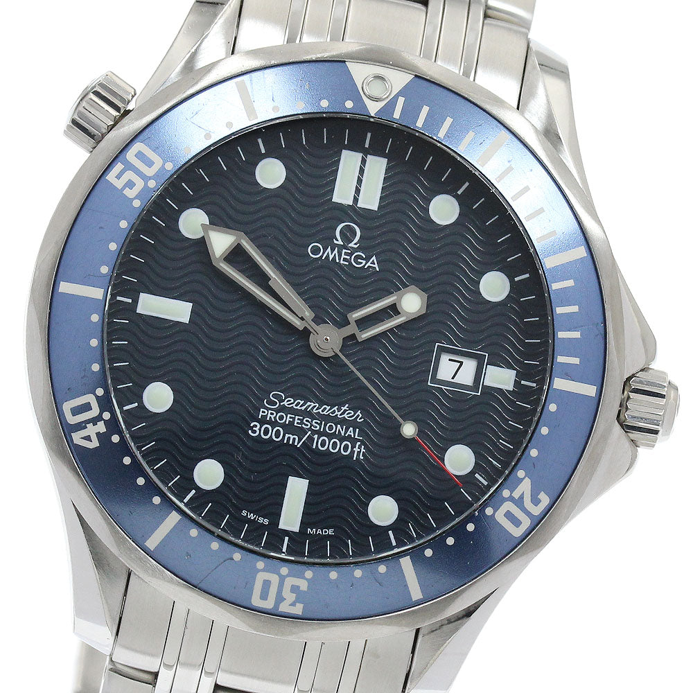 OMEGA Seamaster 300 2541.80 Date Navy Dial Quartz Men's Watch_911883