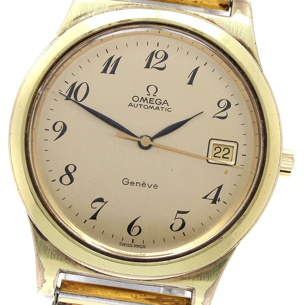 OMEGA Geneve 116.0168 Date Cal.1012 gold Dial Automatic Men's Watch_911887