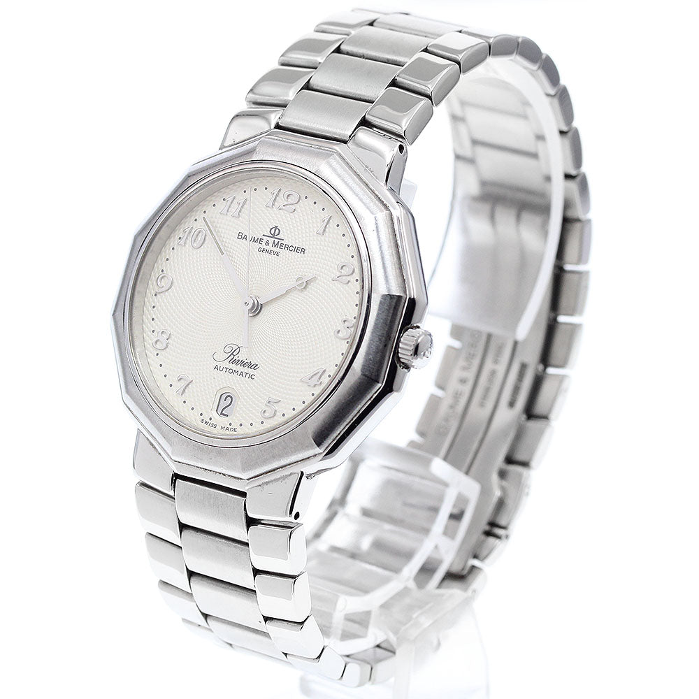 Baume & Mercier Riviera MV045165 Date Silver Dial Automatic Men's Watch_911961