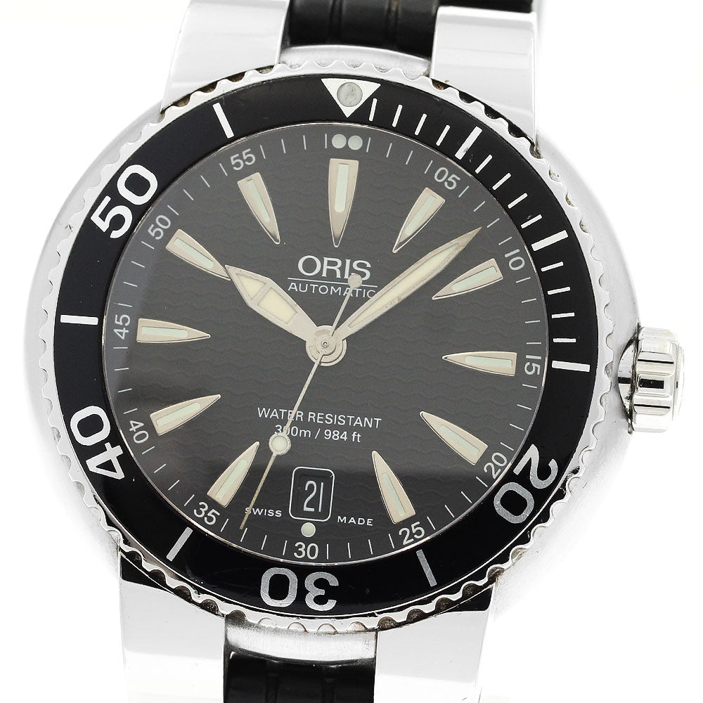 ORIS Divers 7533P Date black Dial Automatic Men's Watch_911966