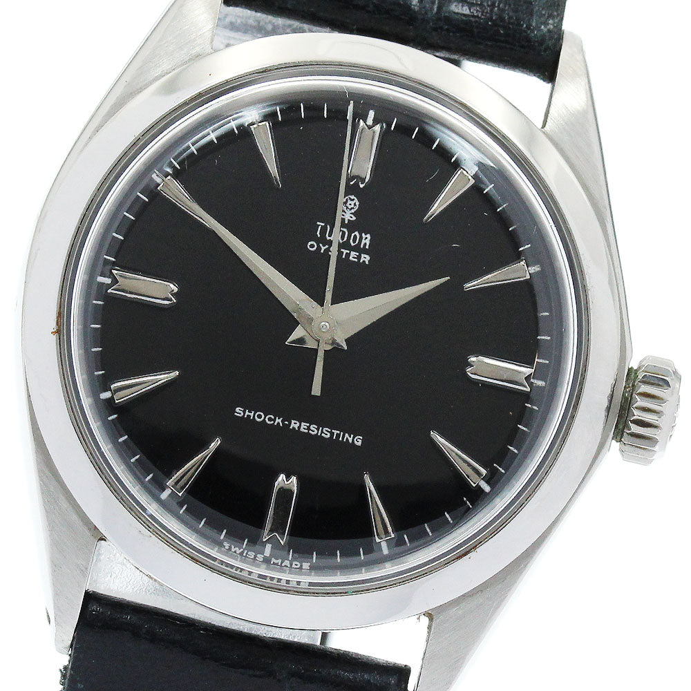 TUDOR Oyster 7934 Kobara black Dial Hand Winding Men's Watch_911970