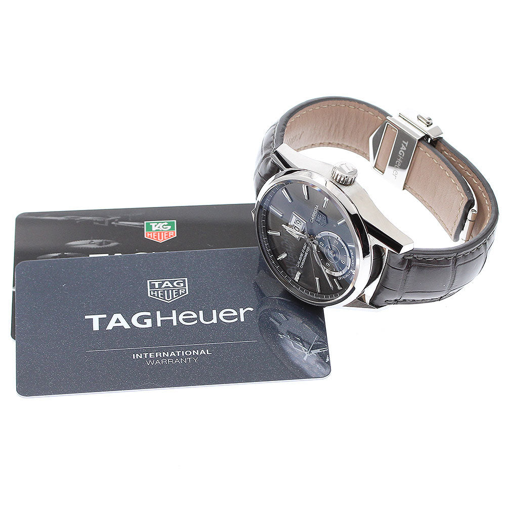 TAG HEUER Carrera WAR5012 Caliber 8 GMT gray Dial Automatic Men's Watch_911979