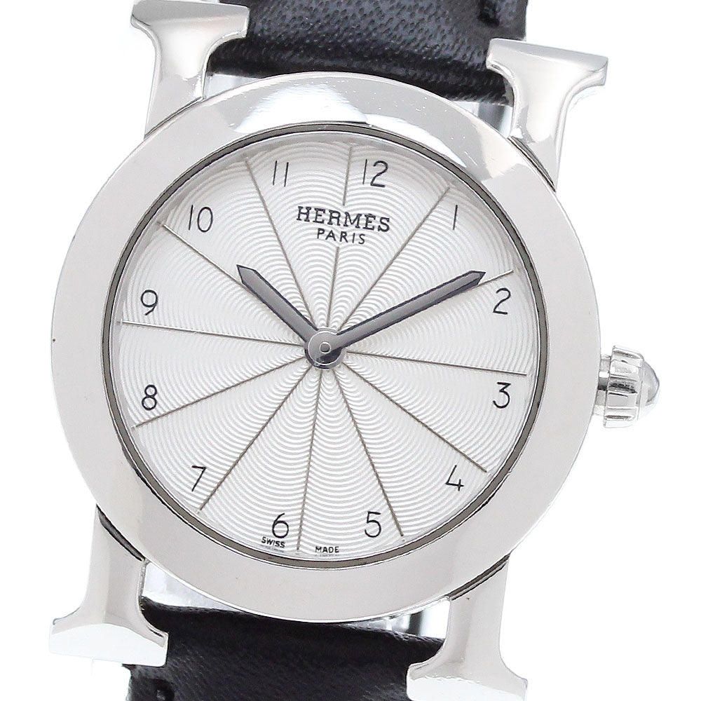 HERMES H watch Rondo HR1.210 Silver Dial Quartz Ladies Watch_911989
