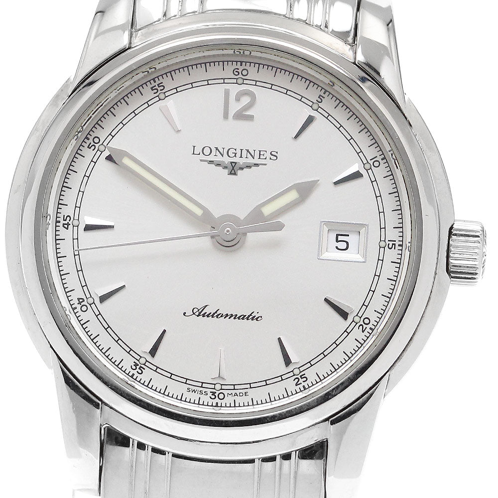LONGINES Saintimier L2.563.4 Date Silver Dial Automatic Ladies Watch_912012