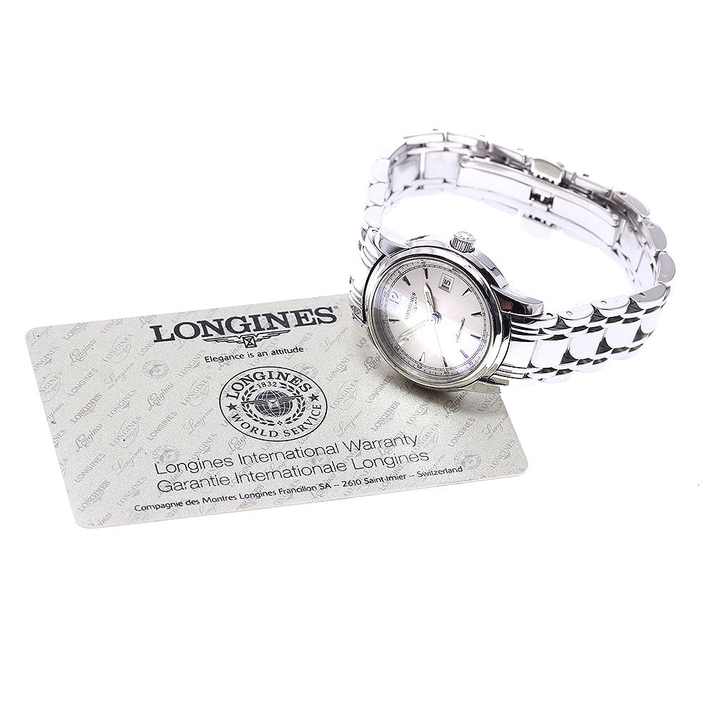LONGINES Saintimier L2.563.4 Date Silver Dial Automatic Ladies Watch_912012