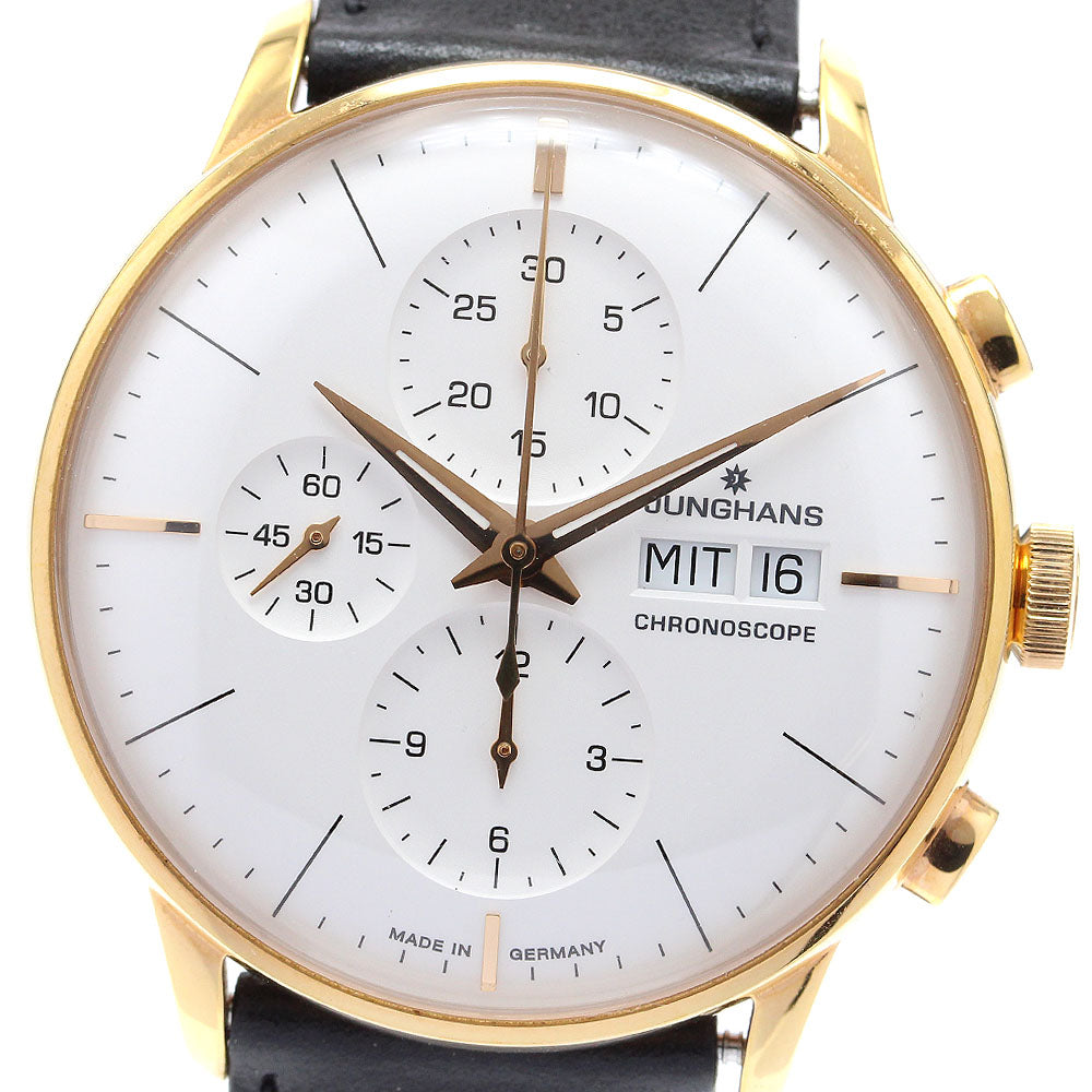 JUNGHANS Chronoscope 027/7323.00 Day date Automatic Men's Watch_912015