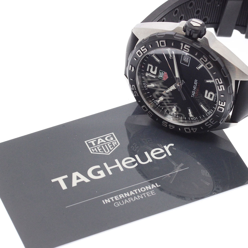 TAG HEUER Formula 1 WAZ1110 Date black Dial Quartz Men's Watch_912025