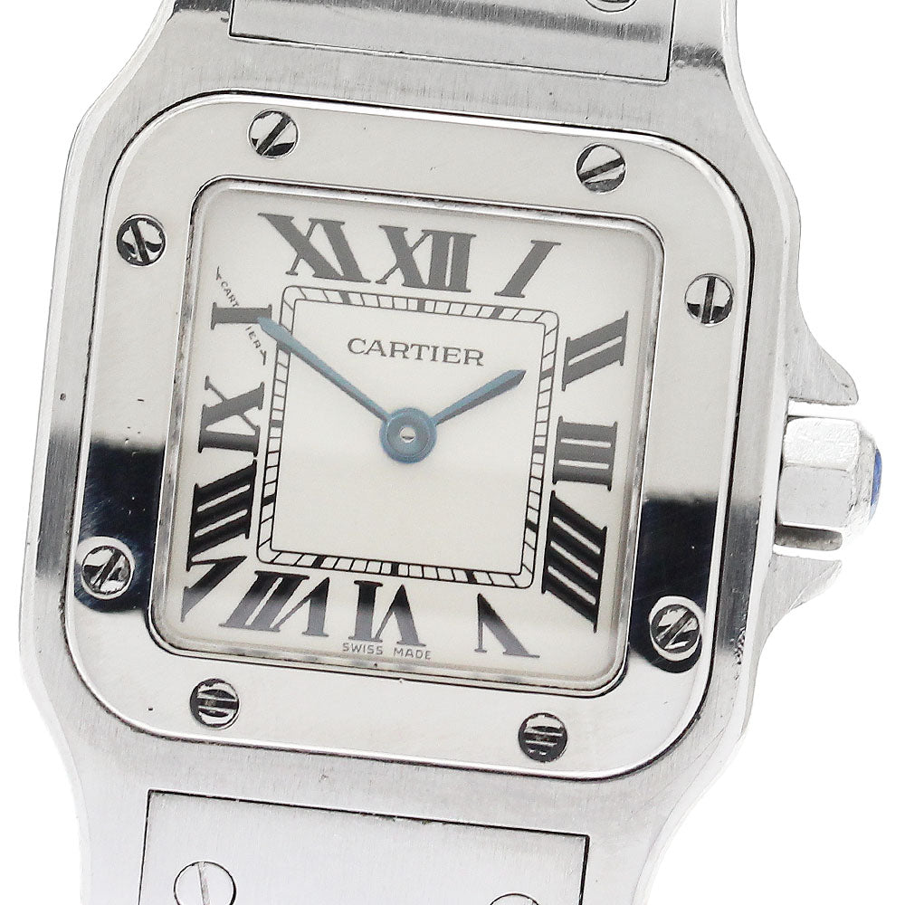 CARTIER Santos GalbeeSM W20056D6 quartz beige Dial Quartz Ladies Watch_912042