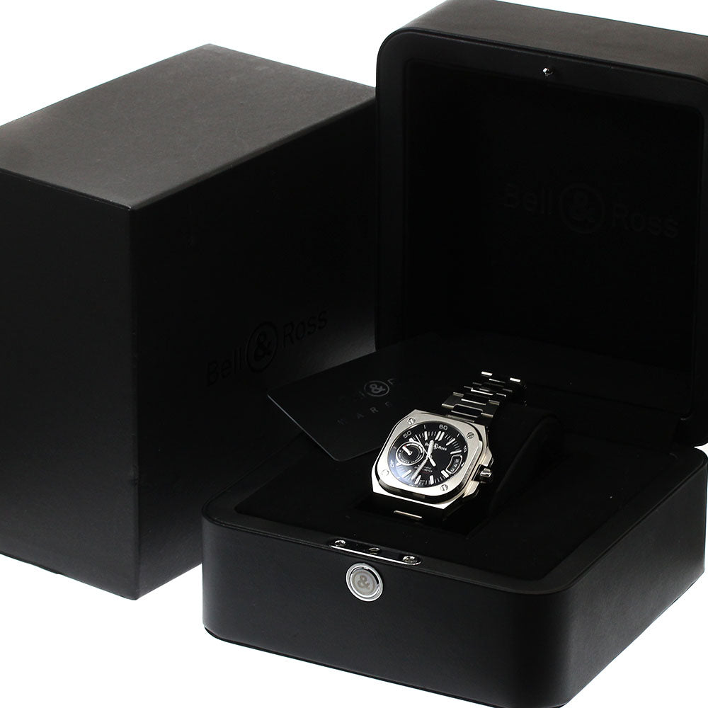 Bell＆Ross BR-X5 Black Steel BRX5-BL-ST Power reserve Automatic Men's_912050