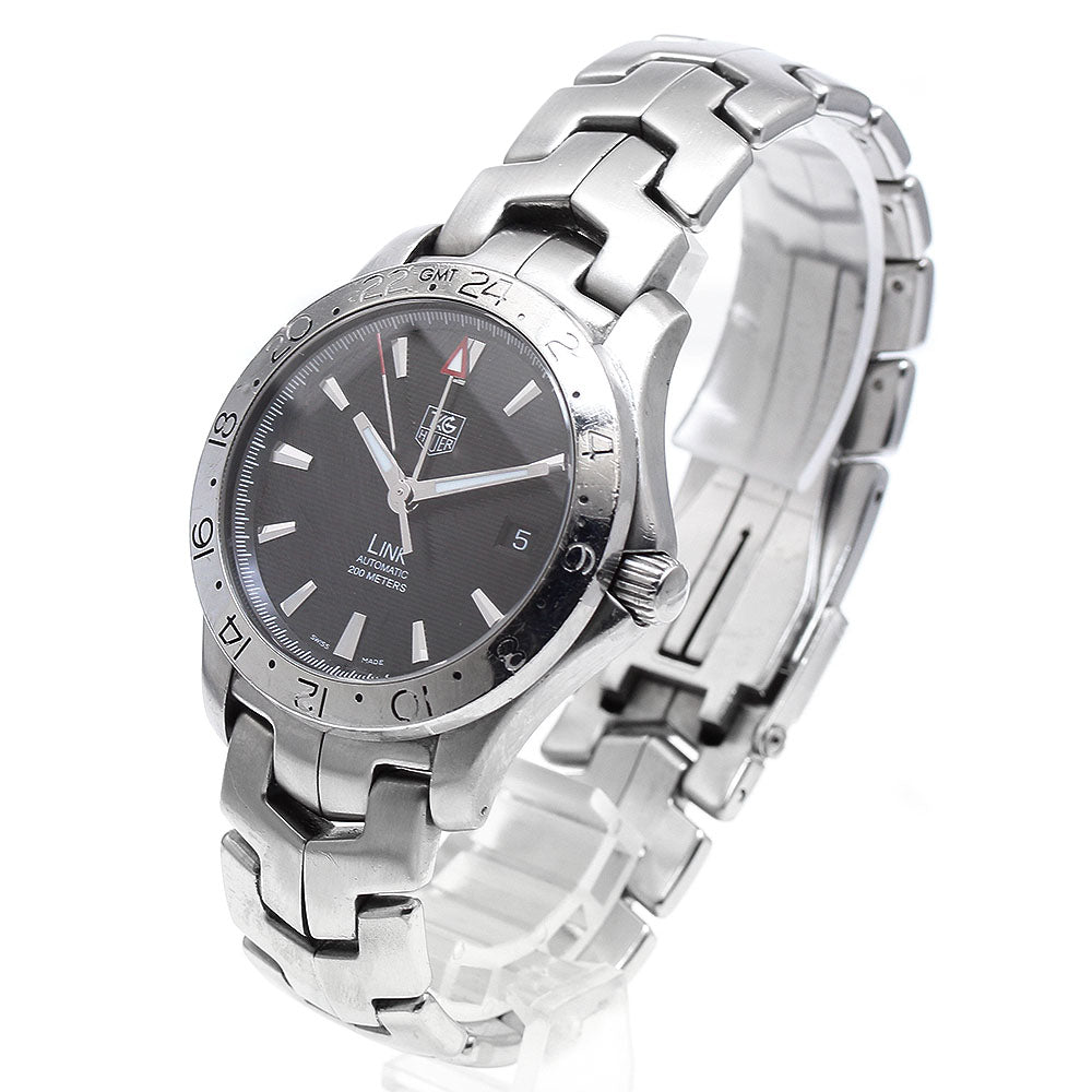 TAG HEUER Link WJF2116 GMT date black Dial Automatic Men's Watch_912057