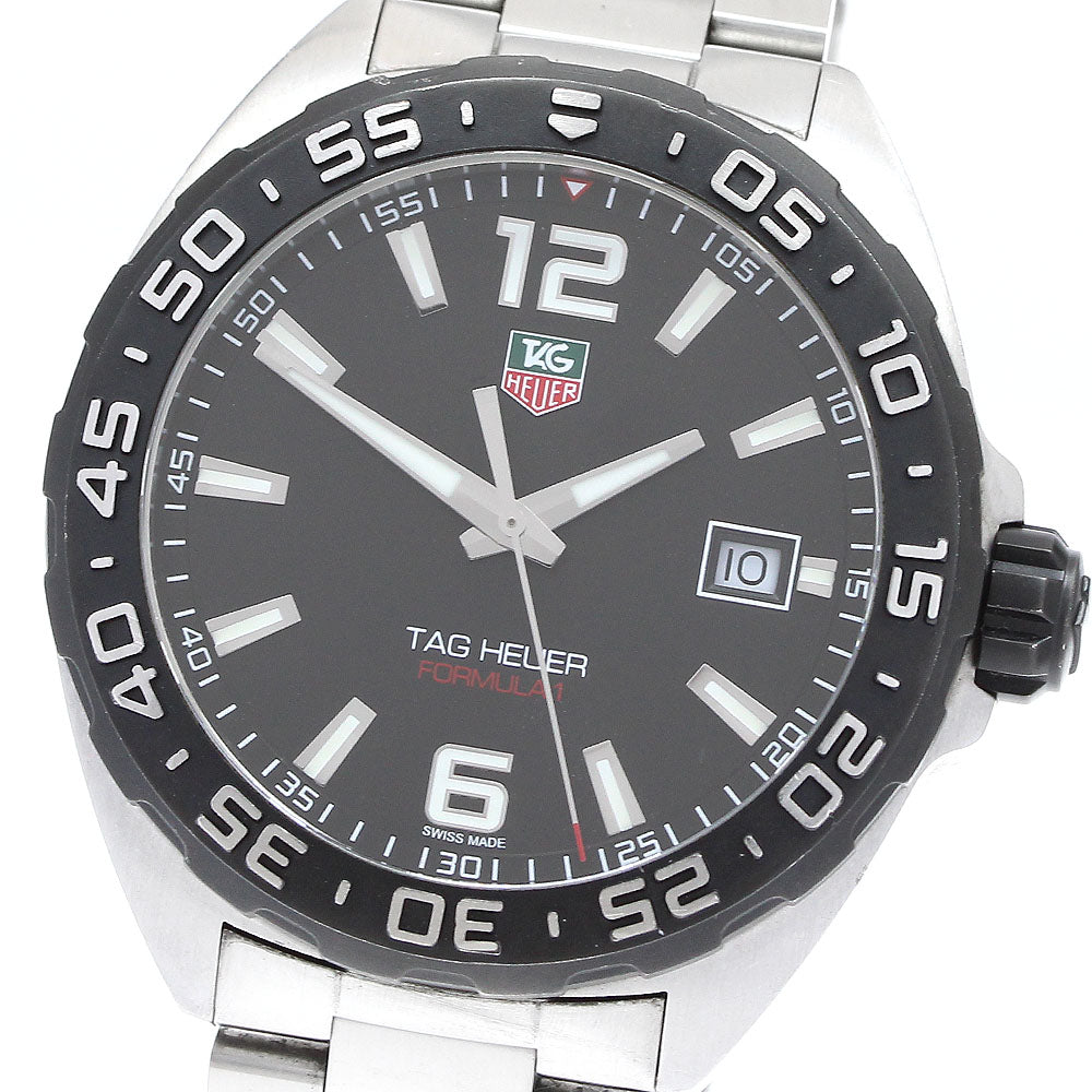 TAG HEUER Formula 1 WAZ1110 Date black Dial Quartz Men's Watch_912061