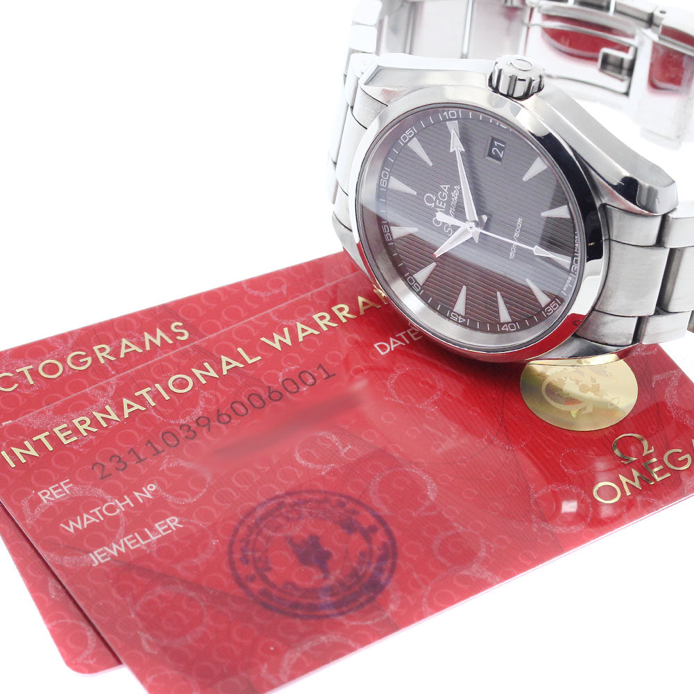 OMEGA Seamaster Aqua Terra 150M 231.10.39.60.06.001 Quartz Men's Watch_912065