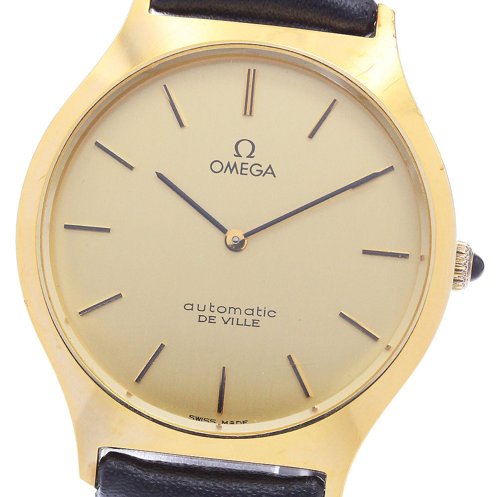 OMEGA De Ville MD 151.796 cal.711 Gold Dial Automatic Men's Watch_912069