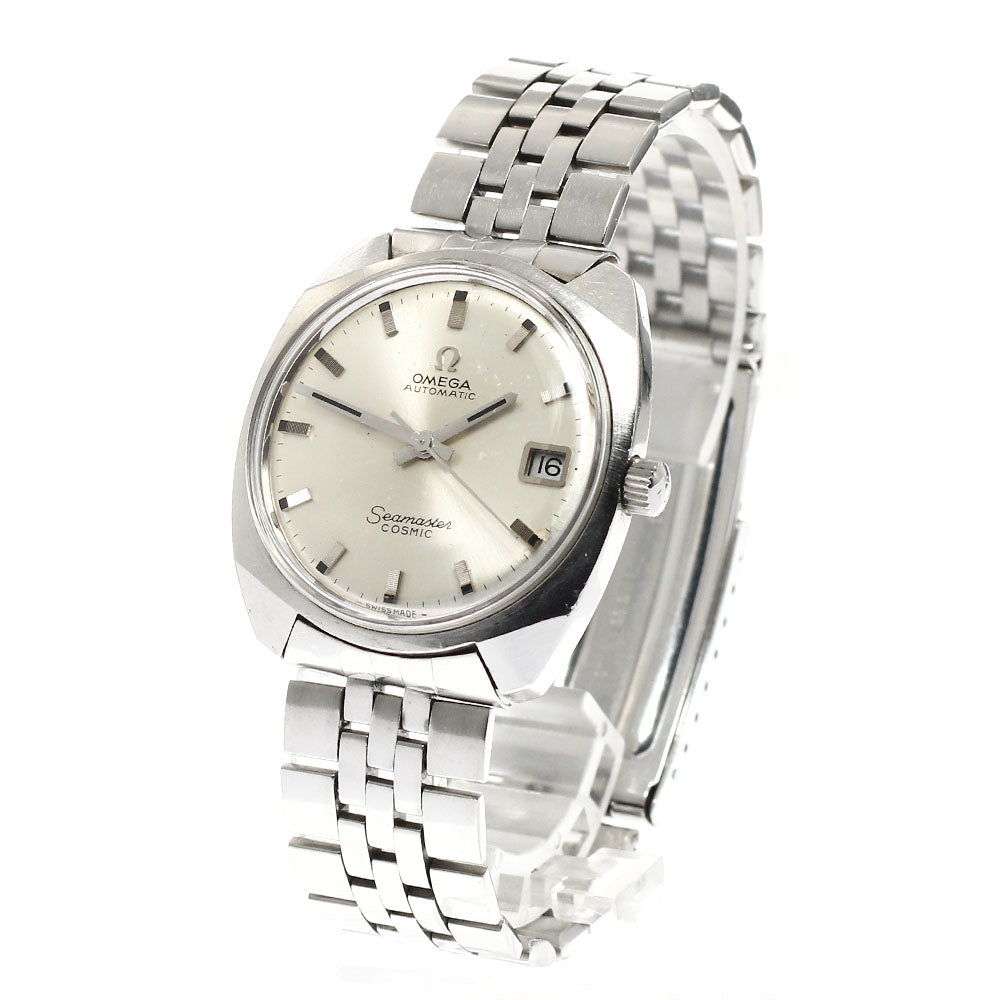OMEGA Seamaster Cosmic Date Silver Dial Automatic Men's Watch_912085