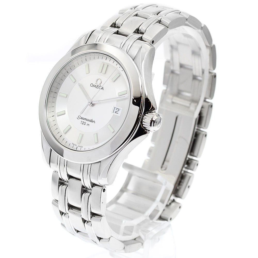 OMEGA Seamaster120 2511.32 Date Silver Dial Quartz Men's Watch_912087