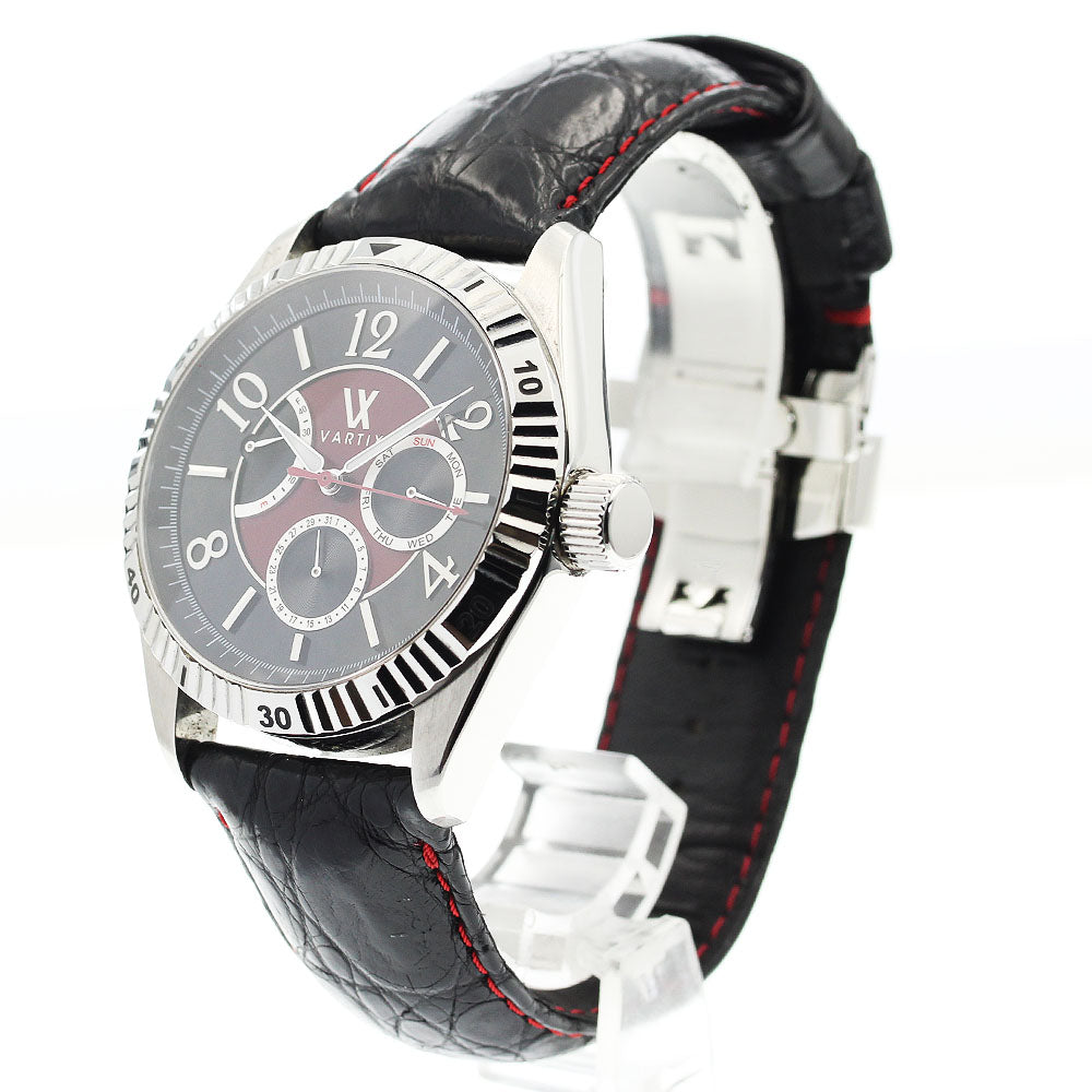 VARTIX ALIVE WA2VN Day-Date Power Reserve Black / red Dial Automatic Men's Watch_912091