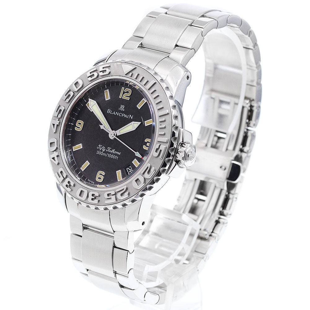 Blancpain Fifty Fathoms 2200-1130-71 Date black Dial Automatic Men's_912093