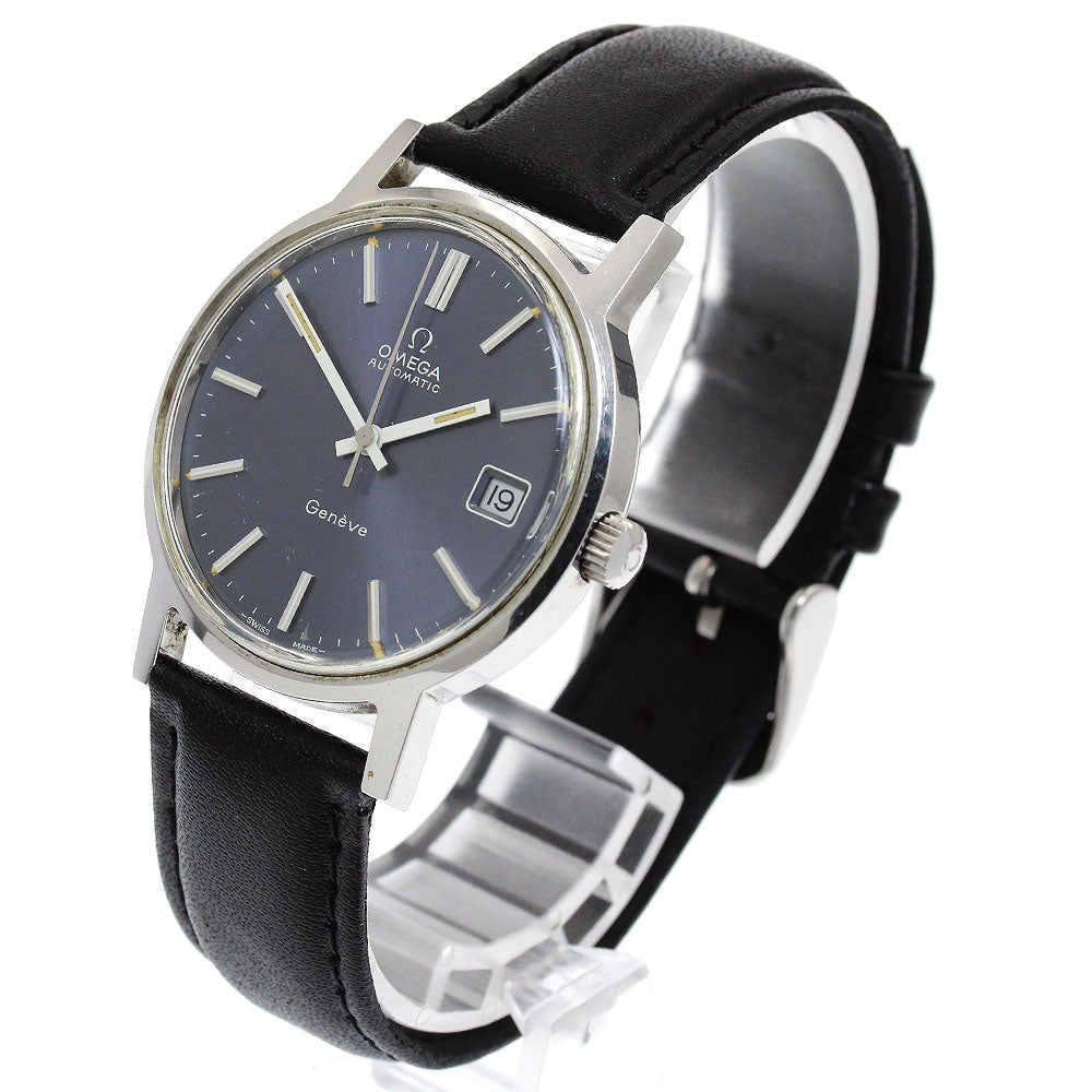OMEGA Geneve 166.0163 Date Cal.1012 Navy Dial Automatic Men's Watch_912098