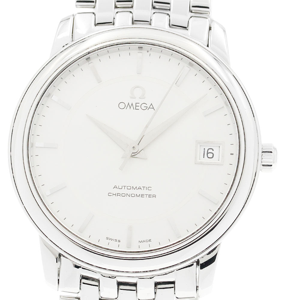 OMEGA De Ville Prestige 4500.31 Date Silver Dial Automatic Men's Watch_912114