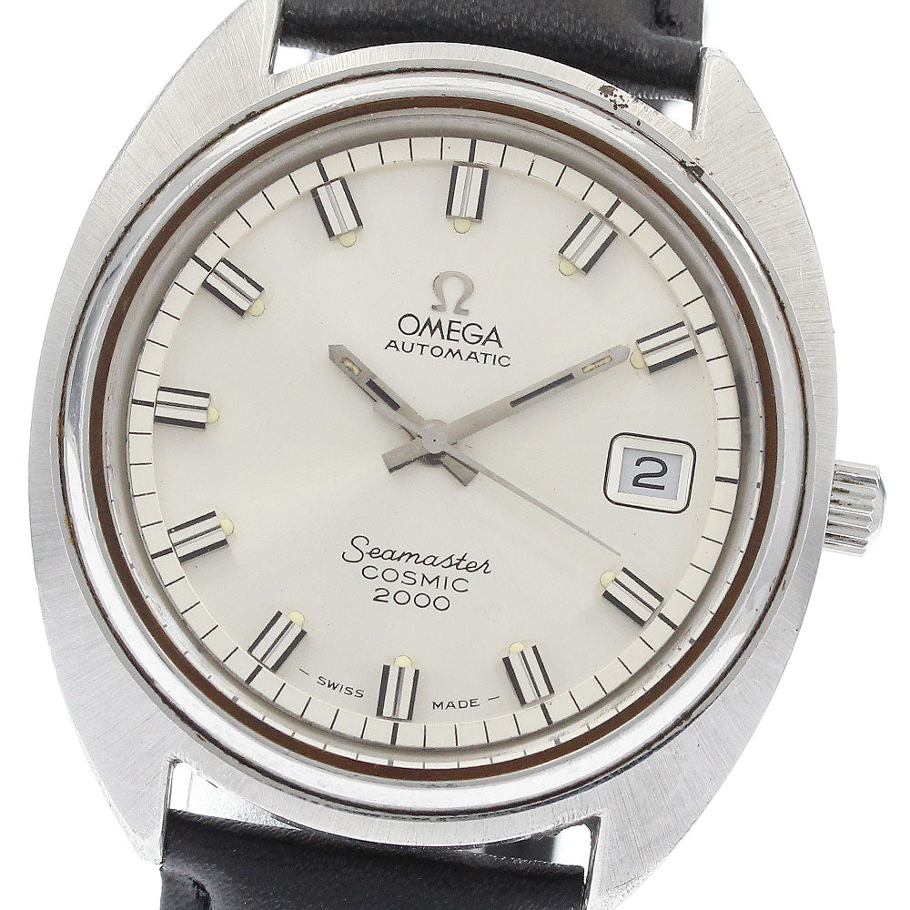 OMEGA Seamaster Cosmic 2000 Day date Silver Dial Automatic Men's Watch_912120