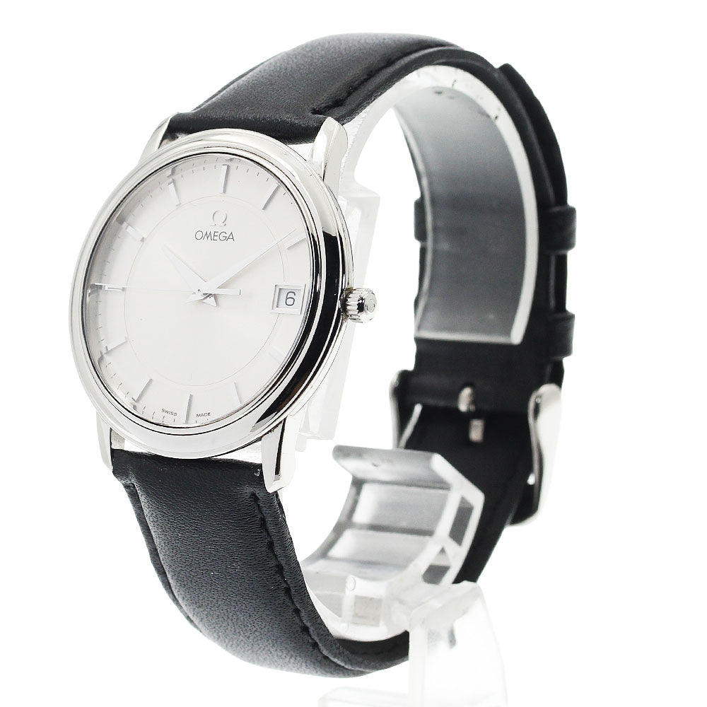 OMEGA De Ville Prestige 4510.31 Date Silver Dial Quartz Men's Watch_912130