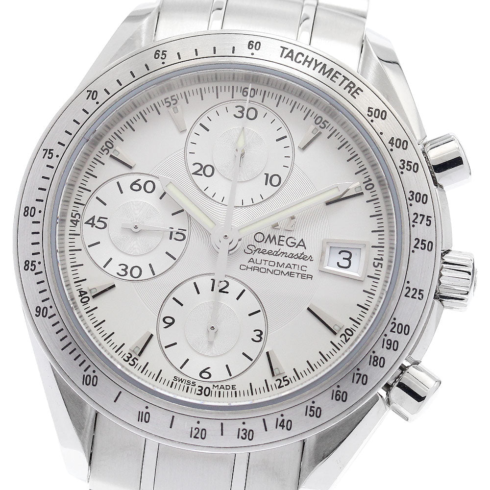 OMEGA Speedmaster 3211.30 Date Chronograph Silver Dial Automatic Men's_912132