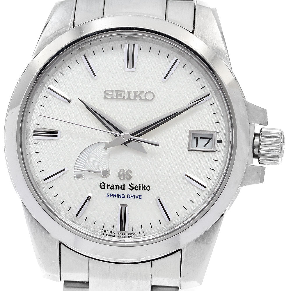 SEIKO Grand Seiko SBGA025/9R65-0AG1 Silver Dial Spring drive Men's Watch_912158