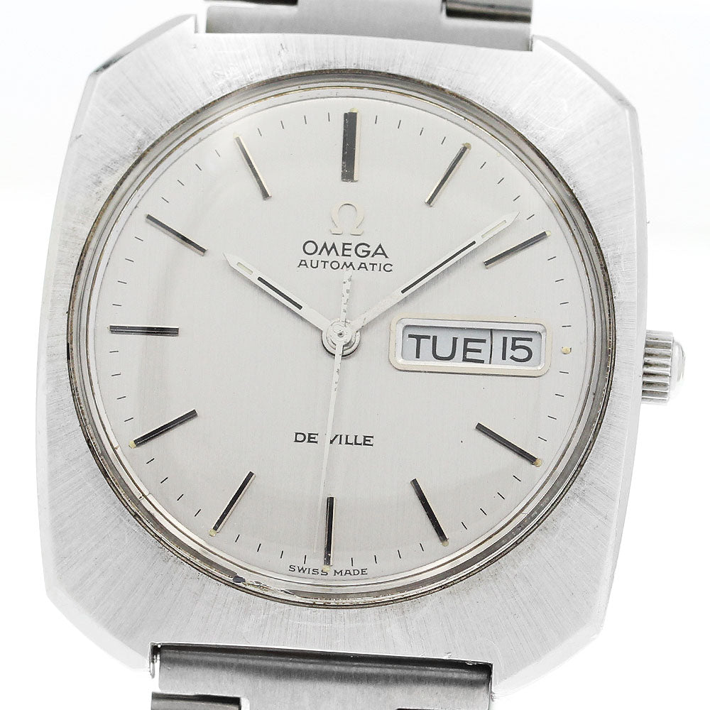 OMEGA De Ville Day date Silver Dial Automatic Men's Watch_912173