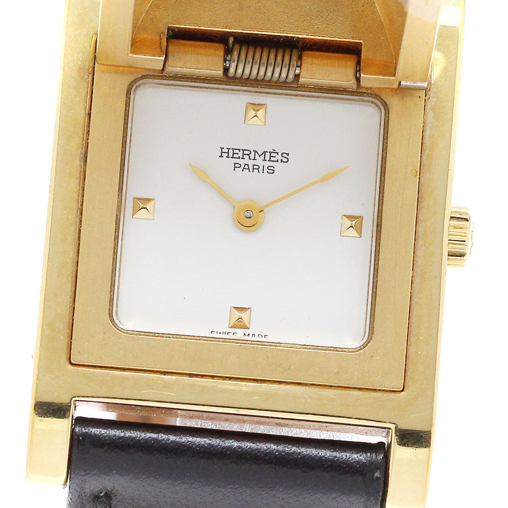 HERMES Medor white Dial Quartz Ladies Watch_912178