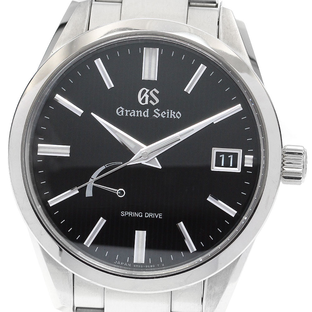 SEIKO Grand Seiko 9R65-0CJ0/SBGA349 black Dial Spring drive Men's Watch_912191