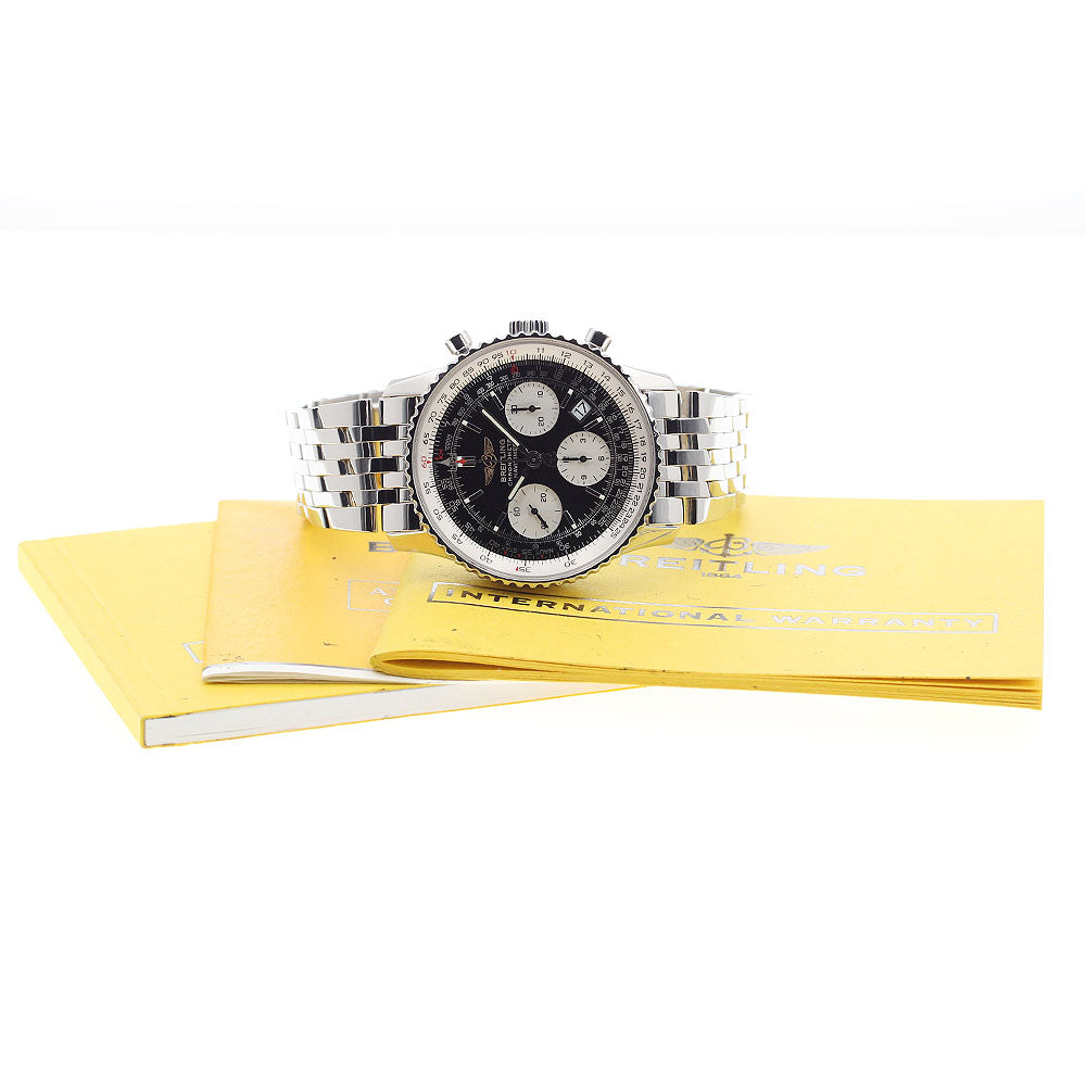 BREITLING Navitimer A23322 Chronograph black Dial Automatic Men's Watch_912197