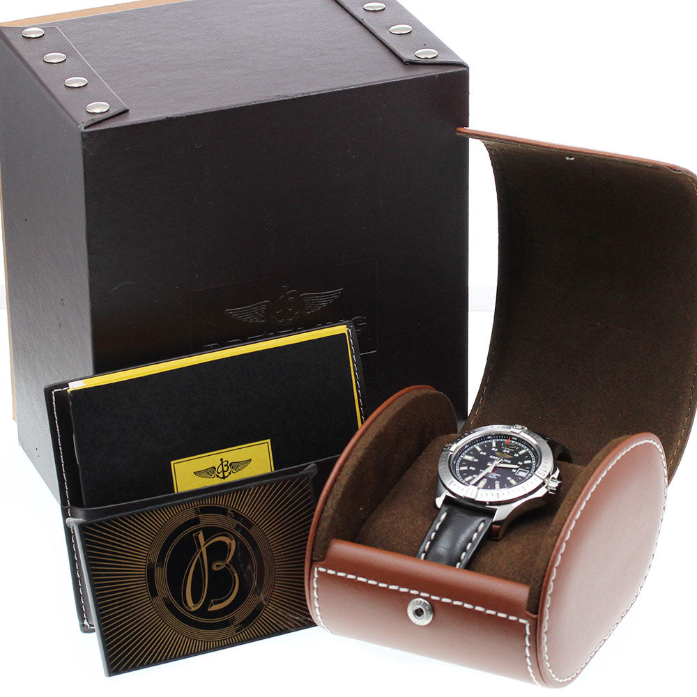 BREITLING Colt A17313 Date chronometer black Dial Automatic Men's Watch_912214